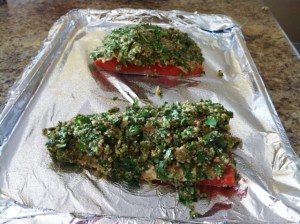 Herb-Crusted Salmon (3)