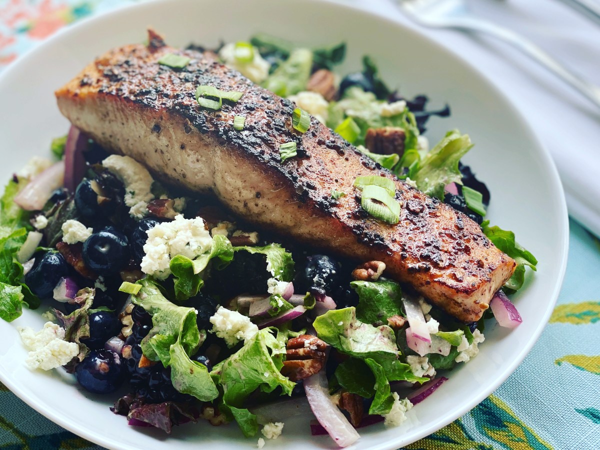 Balsamic Glazed Salmon&nbsp;Salad